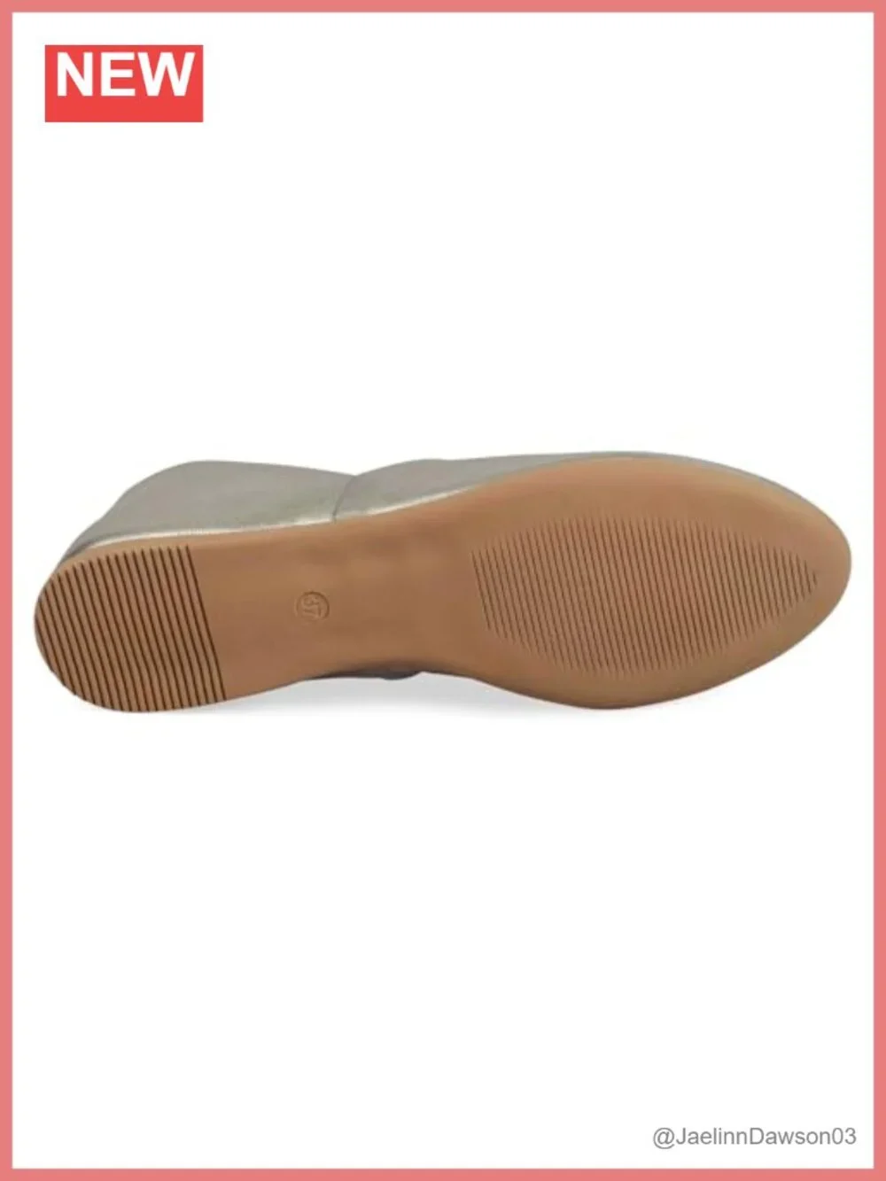 Women's Leather Flats with Cushioned Insole - Pull-On Style